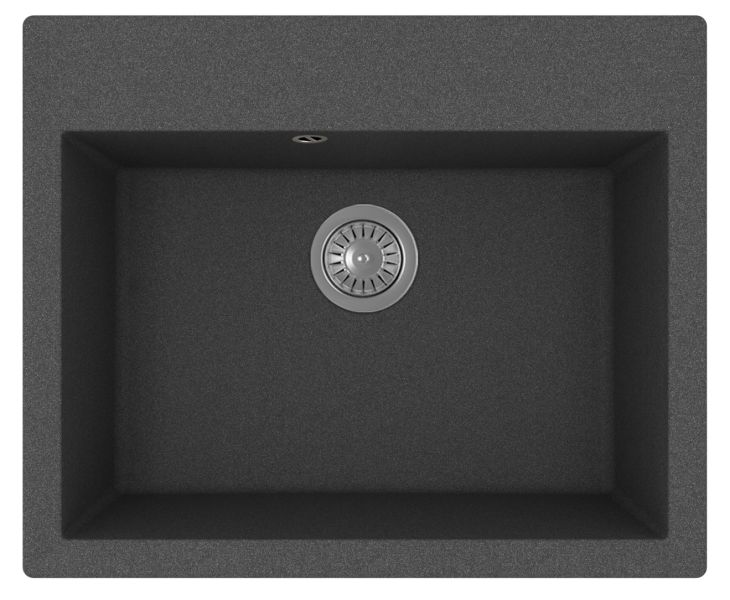Кухонная мойка Florentina Тоскана 620 чёрный