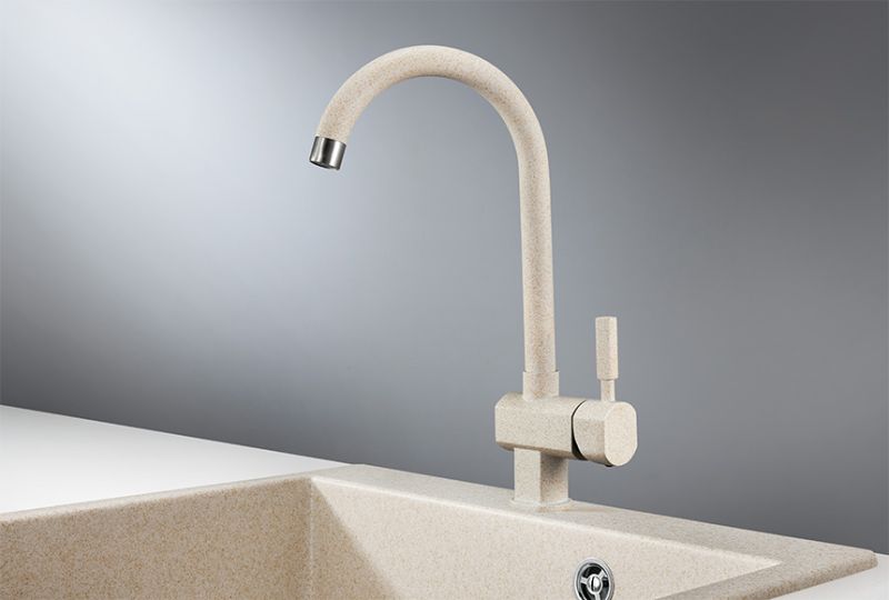 Смеситель для кухни Granula Standart 31-ST, БЕЖЕВЫЙ