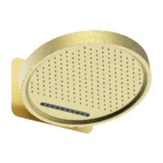 Верхний душ потолочный Raglo R452.02.03 33 см золотой сатин