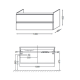 Тумба под раковину Jacob Delafon VOX EB2021-RA-G1C