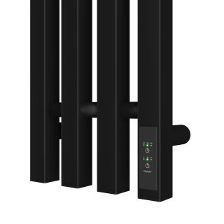 Полотенцесушитель электрический Point Гермес PN13832B П3 18x120см диммер справа чёрный