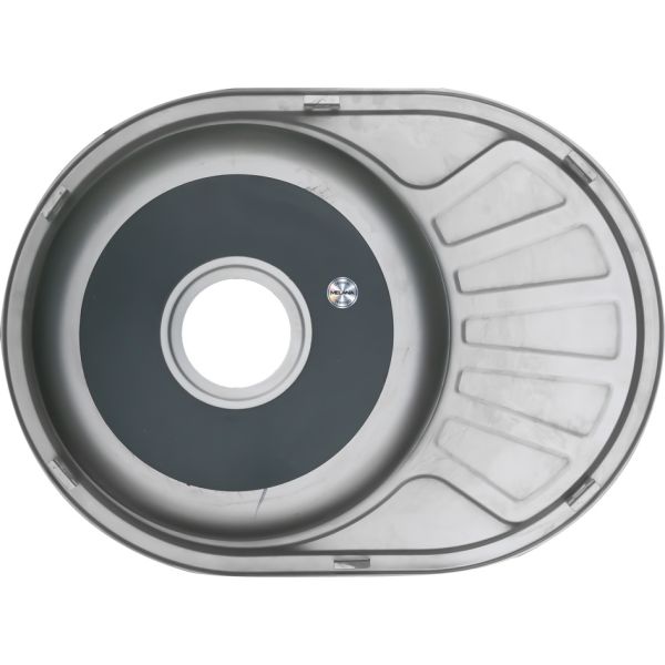 Мойка 6044 U Melana 0,6/160 хром с сифоном (234 t *12)