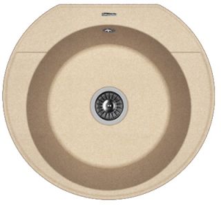 Кухонная мойка Florentina Эльба песочный
