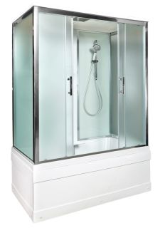 Душевая кабина AvaCan EM 4516 с гидромассажем и электрикой 160x85 см