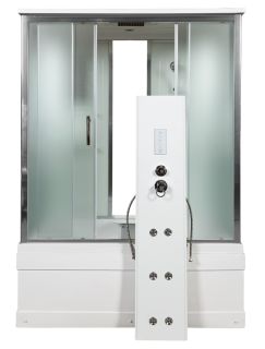 Душевая кабина AvaCan EM 4517 с гидромассажем и электрикой 170x90 см