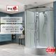 Душевая кабина EM3812LNT без крыши прозрачная
