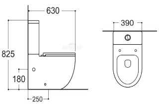 Бачок унитаза Avimano Emotion 1021030 белый