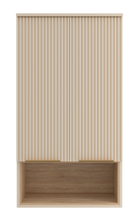 Подвесной шкаф над стиральной машиной Brevita Enfida ENF-08060-031 60см бежевый/дуб Сонома светлый