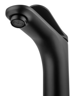 Смеситель для раковины Wonzon & Woghand WW-A40482-MB чёрный матовый