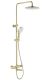 Душевая стойка Splenka S223.26.03 с термостатом золотой сатин