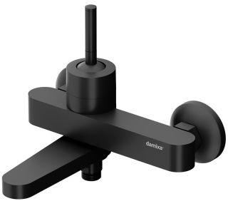 Смеситель для ванны и душа Damixa Arc чёрный матовый 291000300