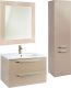 Тумба под раковину Bellezza Луиджи 80см капучино 00000007264