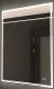 Зеркало с подсветкой и подогревом Art&Max Firenze 60x80см AM-Fir-600-800-DS-F-H