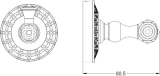 Крючок Zorg Antic AZR 01 SL серебро