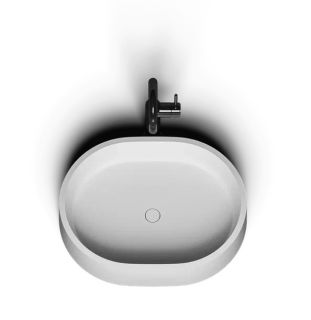 Раковина накладная by Deonria Faun 56см белый