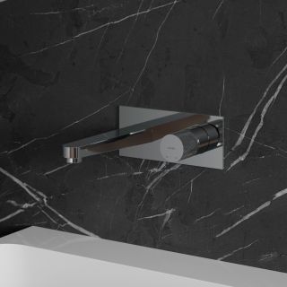 Встраиваемый смеситель для раковины Omnires Contour хром CT8015CR