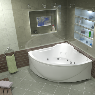 Панель фронтальная для ванны Bas Модена 150