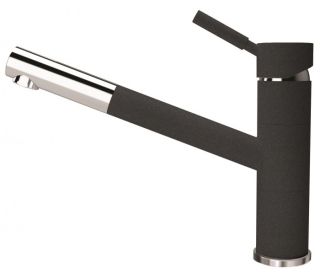 Смеситель для кухни Florentina Фита чёрный
