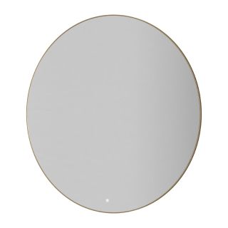 Зеркало с подсветкой Armadi Art 545-120-MG 120 см сенсорный выключатель антизапотевание золото матовое