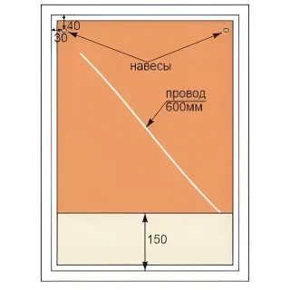 Зеркальный шкаф Style Line Квартет СС-00002493 с подсветкой 65