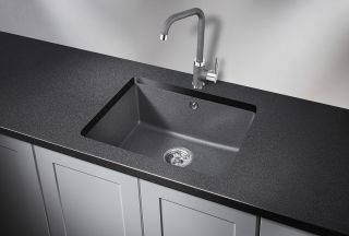 Мойка кухонная Granula 5551, ГРАФИТ