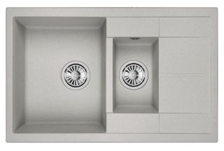 Мойка кухонная Granula 7802, БАЗАЛЬТ