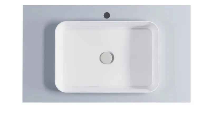 Тумба с раковиной Astra-Form Фрейм 4631177715372 100 см голубой матовый