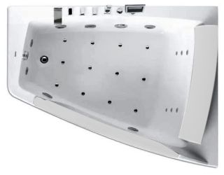 Акриловая ванна Gemy G9056 K R 170x130x75