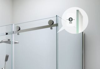 Душевой уголок Berges Gelios 100x80см хром 061003