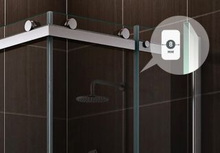 Душевой уголок Berges Gelios 90x90см хром 061022