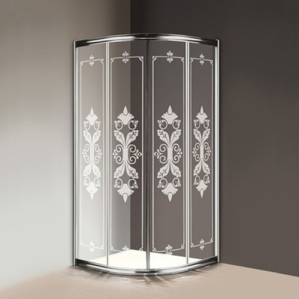 Душевой уголок Cezares GIUBILEO-R-2-90-SCORREVOLE-CP-Cr