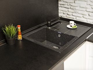 Мойка кухонная GranFest Графит Quadro Q-780 L граф