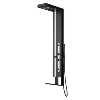 Душевая панель Black&White Gravity 027000 чёрный матовый/белый матовый