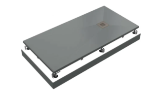 Поддон литьевой Good Door Essentia ГРАФИТ 1200x800 см