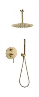 Душевая система скрытого монтажа Grocenberg GB5099MG-4 Матовое золото