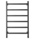 Полотенцесушитель водяной Domoterm Квадро Плюс П6 500x800 чёрный