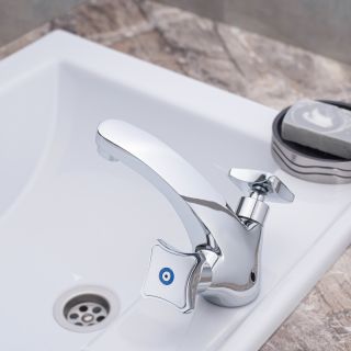 Смеситель для раковины РМС SL117-161 хром