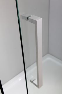 Душевой уголок Black & White Stellar Wind 2028012	80x120 см