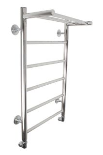 Полотенцесушитель водяной Domoterm Медея П6 400x700  с полкой хром