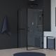 Душевой уголок RGW HO-045-1B (HO-011B + Z-060-2B + O-204B) 3506045198-014 90x80см чёрный