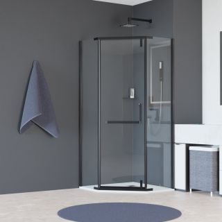 Душевой уголок RGW HO-081B 350608199-14 90x90см чёрный