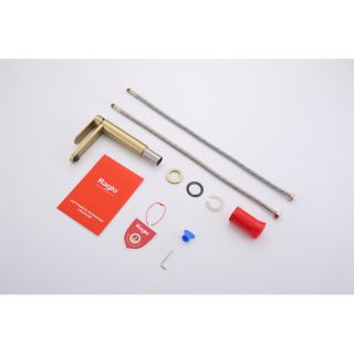 Смеситель для раковины Raglo R10.10.03 золотой сатин