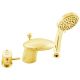 Смеситель на борт ванны Rav Slezak Dunaj DT271.5SZ золото