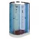 Душевая кабина Deto ЕМ1511 R N LED с гм. 110х80х208 см