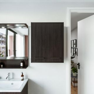 Шкаф навесной Бриклаер Чили 4627125415135 62 см венге