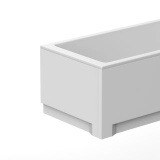 Экран под ванну WHITECROSS 1101.07056.100L левый 70x57 см белый