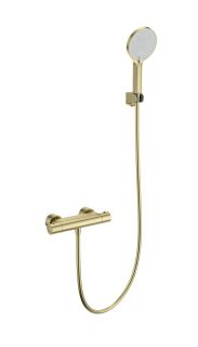 Смеситель для душа Wonzon & Woghand INN 3 WW-B2003-A-BG с термостатом брашированное золото