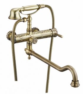 Смеситель Zorg Antic  A 101WDN-BR для ванны и душа