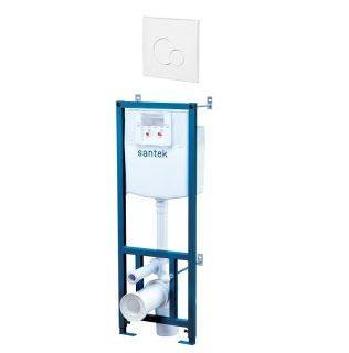 Инсталляция Santek с клавишей смыва (бел)