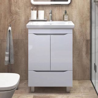 Тумба под раковину напольная Vigo Grani 284 60 см белый